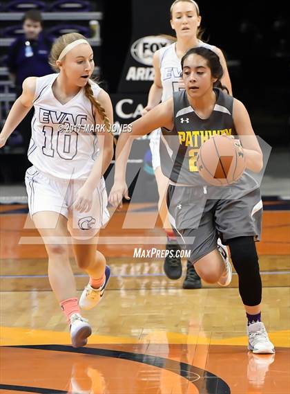 Thumbnail 2 in East Valley Athletes for Christ vs. Sequoia Pathway Academy (CAA D2 Final) photogallery.