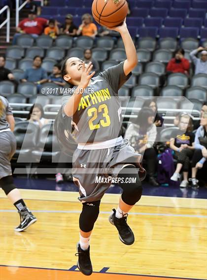 Thumbnail 2 in East Valley Athletes for Christ vs. Sequoia Pathway Academy (CAA D2 Final) photogallery.