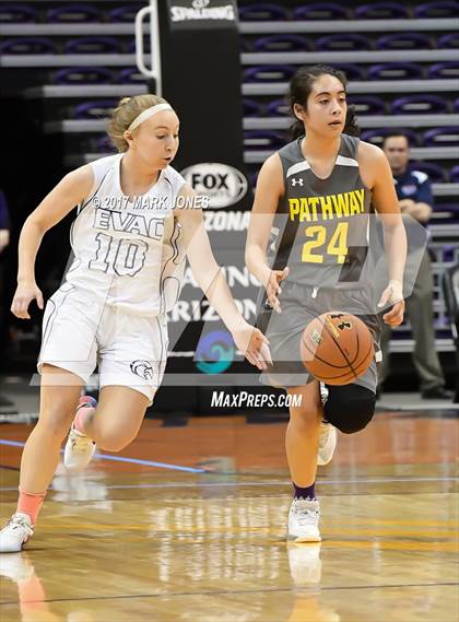 Thumbnail 3 in East Valley Athletes for Christ vs. Sequoia Pathway Academy (CAA D2 Final) photogallery.