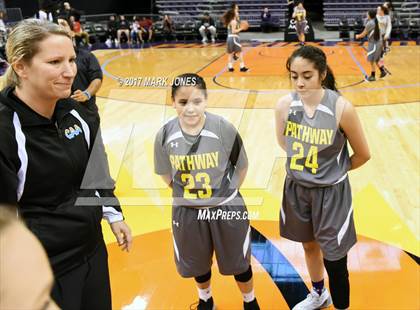 Thumbnail 2 in East Valley Athletes for Christ vs. Sequoia Pathway Academy (CAA D2 Final) photogallery.