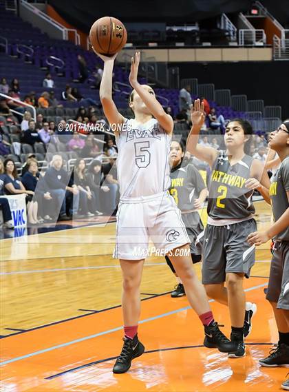 Thumbnail 3 in East Valley Athletes for Christ vs. Sequoia Pathway Academy (CAA D2 Final) photogallery.