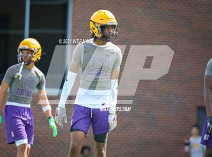 Thumbnail 1 in DeSoto Central vs Center Hill (U of Memphis 7v7) photogallery.