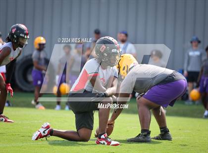 Thumbnail 2 in DeSoto Central vs Center Hill (U of Memphis 7v7) photogallery.