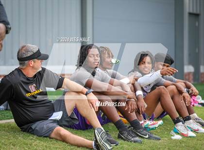 Thumbnail 2 in DeSoto Central vs Center Hill (U of Memphis 7v7) photogallery.