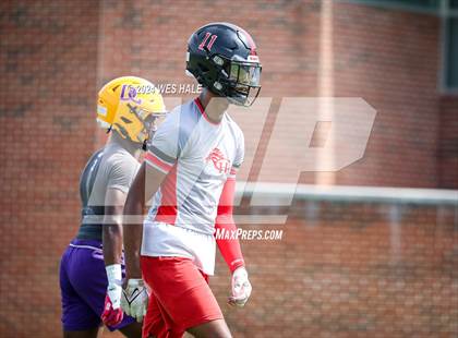Thumbnail 2 in DeSoto Central vs Center Hill (U of Memphis 7v7) photogallery.