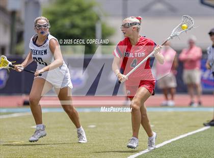 Thumbnail 2 in Milton vs. Creekview (GHSA Division 2 Championship) photogallery.