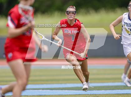 Thumbnail 2 in Milton vs. Creekview (GHSA Division 2 Championship) photogallery.