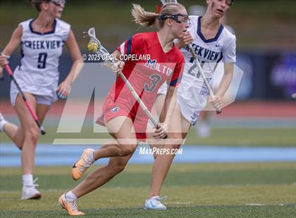 Thumbnail 3 in Milton vs. Creekview (GHSA Division 2 Championship) photogallery.