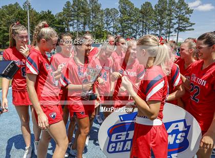 Thumbnail 1 in Milton vs. Creekview (GHSA Division 2 Championship) photogallery.