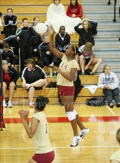Thumbnail 2 in Keller Central vs Friendswood (Nike Volleyball Classic) photogallery.