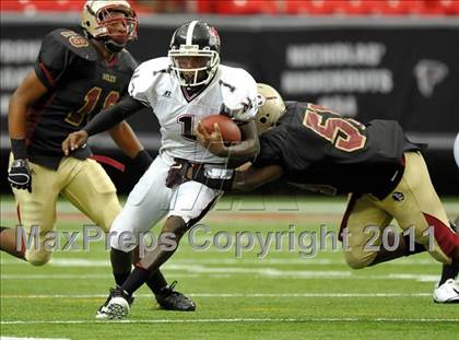 Thumbnail 2 in Mt. Zion vs. Creekside (Great American Football Classic) photogallery.
