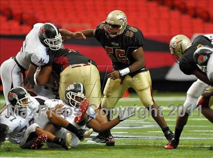 Thumbnail 2 in Mt. Zion vs. Creekside (Great American Football Classic) photogallery.