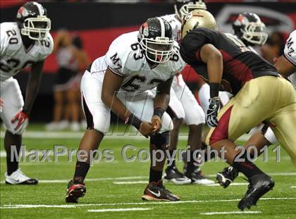 Thumbnail 3 in Mt. Zion vs. Creekside (Great American Football Classic) photogallery.