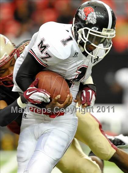 Thumbnail 2 in Mt. Zion vs. Creekside (Great American Football Classic) photogallery.
