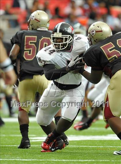 Thumbnail 1 in Mt. Zion vs. Creekside (Great American Football Classic) photogallery.