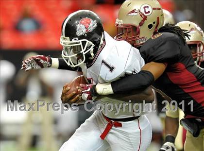 Thumbnail 1 in Mt. Zion vs. Creekside (Great American Football Classic) photogallery.
