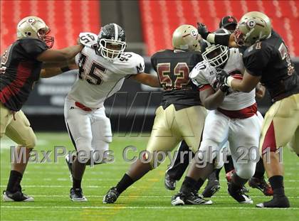 Thumbnail 2 in Mt. Zion vs. Creekside (Great American Football Classic) photogallery.
