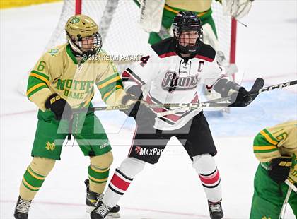 Thumbnail 3 in Notre Dame vs. New Canaan (CIAC DI Final) photogallery.
