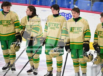 Thumbnail 2 in Notre Dame vs. New Canaan (CIAC DI Final) photogallery.