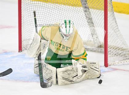 Thumbnail 2 in Notre Dame vs. New Canaan (CIAC DI Final) photogallery.