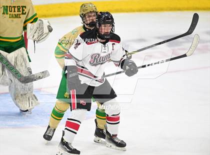 Thumbnail 2 in Notre Dame vs. New Canaan (CIAC DI Final) photogallery.