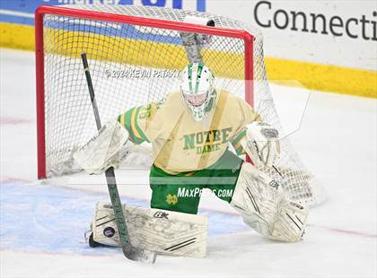 Thumbnail 2 in Notre Dame vs. New Canaan (CIAC DI Final) photogallery.