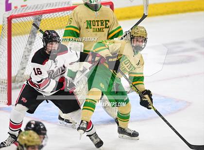 Thumbnail 3 in Notre Dame vs. New Canaan (CIAC DI Final) photogallery.