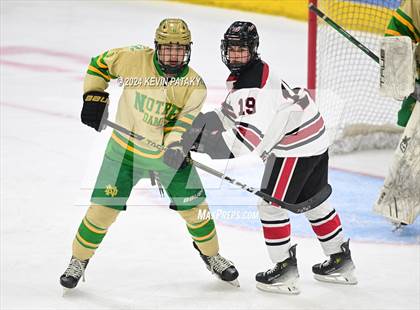 Thumbnail 1 in Notre Dame vs. New Canaan (CIAC DI Final) photogallery.