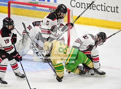 Thumbnail 2 in Notre Dame vs. New Canaan (CIAC DI Final) photogallery.