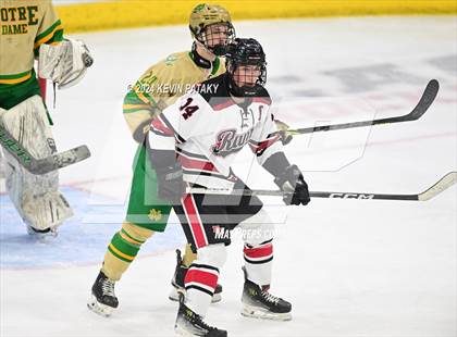 Thumbnail 3 in Notre Dame vs. New Canaan (CIAC DI Final) photogallery.