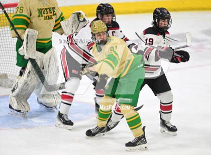 Thumbnail 2 in Notre Dame vs. New Canaan (CIAC DI Final) photogallery.