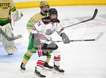 Thumbnail 2 in Notre Dame vs. New Canaan (CIAC DI Final) photogallery.