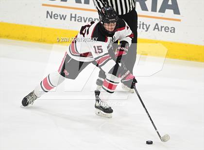 Thumbnail 3 in Notre Dame vs. New Canaan (CIAC DI Final) photogallery.