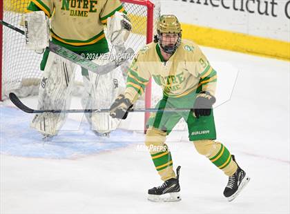 Thumbnail 1 in Notre Dame vs. New Canaan (CIAC DI Final) photogallery.