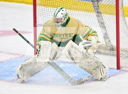 Thumbnail 2 in Notre Dame vs. New Canaan (CIAC DI Final) photogallery.