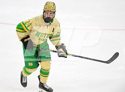 Thumbnail 3 in Notre Dame vs. New Canaan (CIAC DI Final) photogallery.