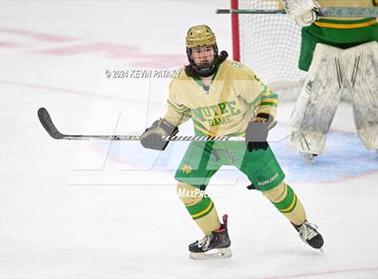 Thumbnail 2 in Notre Dame vs. New Canaan (CIAC DI Final) photogallery.