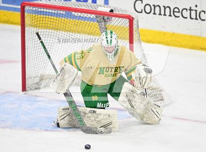 Thumbnail 1 in Notre Dame vs. New Canaan (CIAC DI Final) photogallery.
