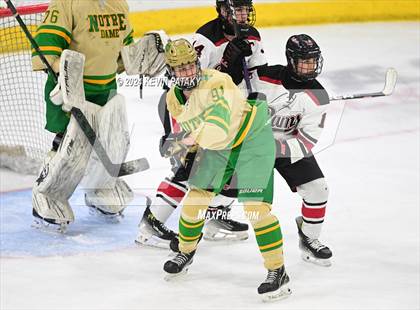 Thumbnail 2 in Notre Dame vs. New Canaan (CIAC DI Final) photogallery.