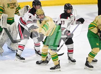 Thumbnail 3 in Notre Dame vs. New Canaan (CIAC DI Final) photogallery.