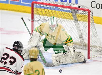 Thumbnail 1 in Notre Dame vs. New Canaan (CIAC DI Final) photogallery.