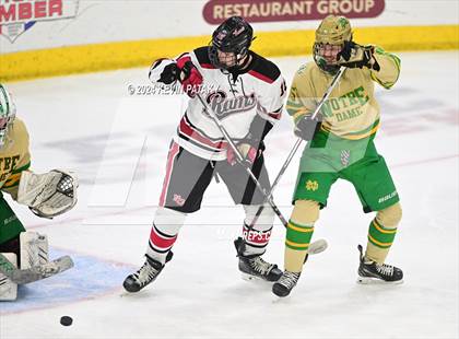Thumbnail 2 in Notre Dame vs. New Canaan (CIAC DI Final) photogallery.