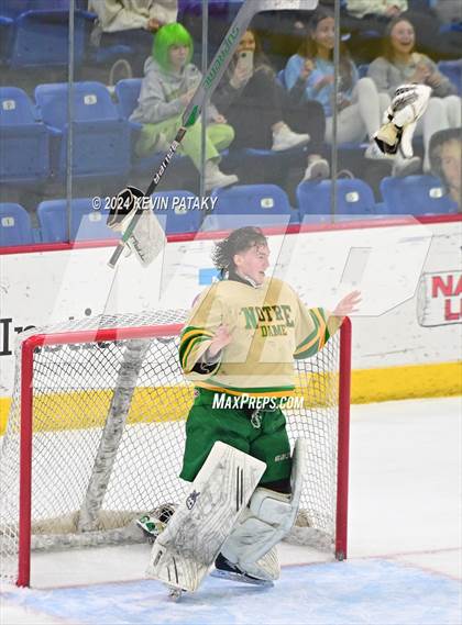 Thumbnail 1 in Notre Dame vs. New Canaan (CIAC DI Final) photogallery.