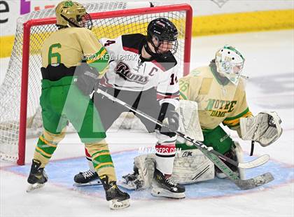 Thumbnail 2 in Notre Dame vs. New Canaan (CIAC DI Final) photogallery.