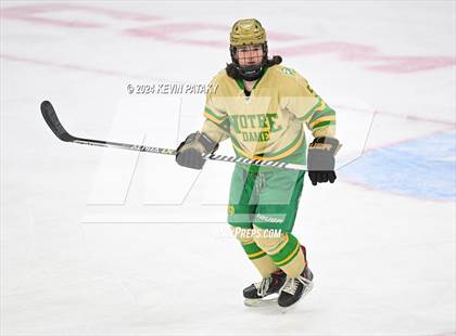 Thumbnail 2 in Notre Dame vs. New Canaan (CIAC DI Final) photogallery.