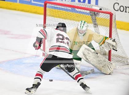 Thumbnail 3 in Notre Dame vs. New Canaan (CIAC DI Final) photogallery.