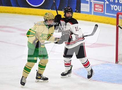 Thumbnail 3 in Notre Dame vs. New Canaan (CIAC DI Final) photogallery.