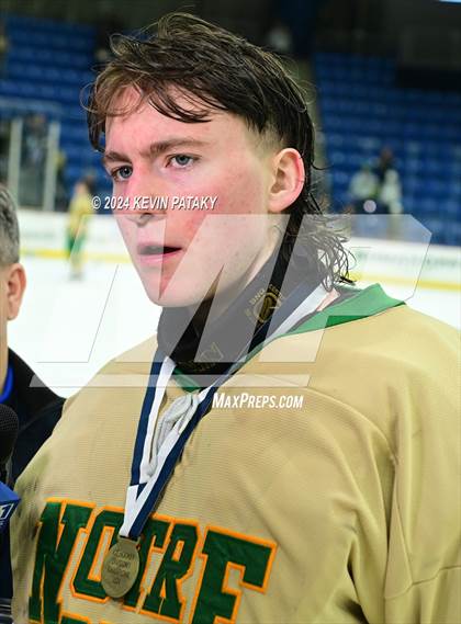 Thumbnail 1 in Notre Dame vs. New Canaan (CIAC DI Final) photogallery.