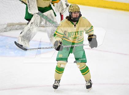 Thumbnail 2 in Notre Dame vs. New Canaan (CIAC DI Final) photogallery.