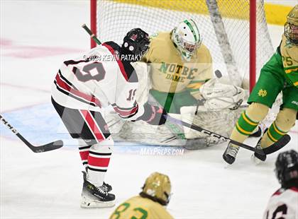 Thumbnail 2 in Notre Dame vs. New Canaan (CIAC DI Final) photogallery.